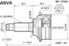 ASVA MZ-37A44 Joint Kit, drive shaft